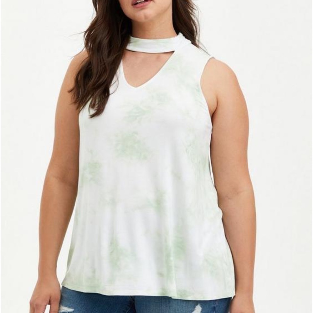 Torrid Super Soft Choker Neck Swing Tank